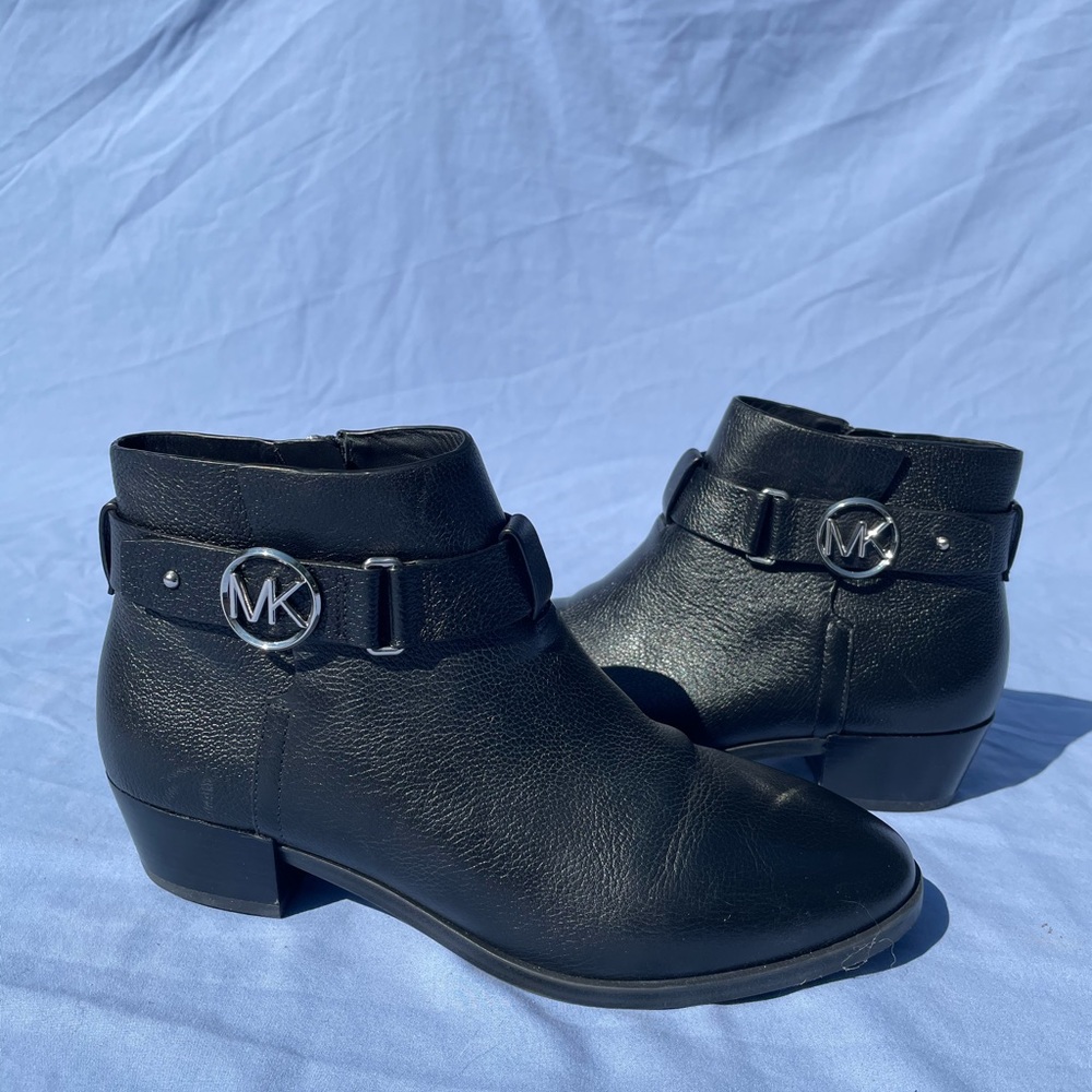 Michael Kors black ankle boots, new